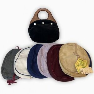 Vintage Weathervane Banner House Bermuda Bag Wooden Handle 7 Changeable Covers